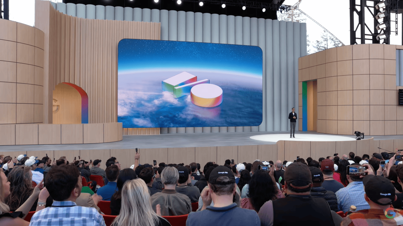 Conferencia Keynote del Google I/O, abierta por el CEO de Google, Sundar Pichai